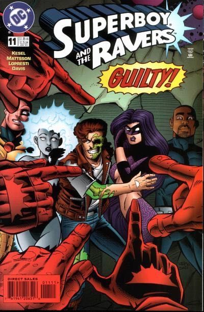 Superboy and the Ravers #11 Direct Edition