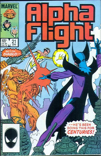 Alpha Flight, Vol. 1 #21A Direct Edition