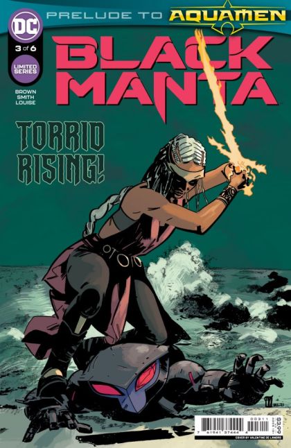 Black Manta #3A Regular Valentine De Landro & Marissa Louise Cover