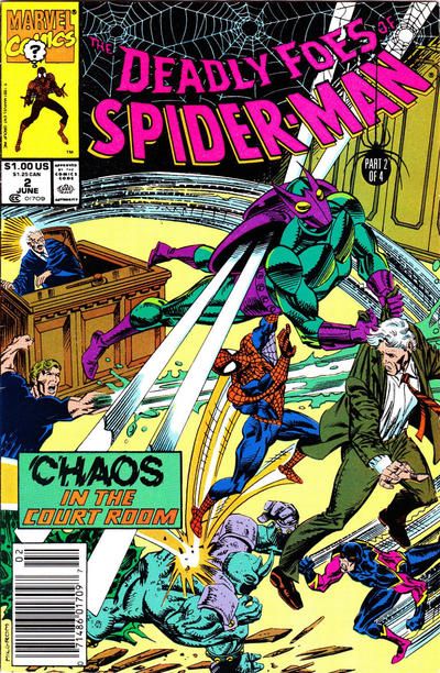The Deadly Foes of Spider-Man #2B Newsstand Edition