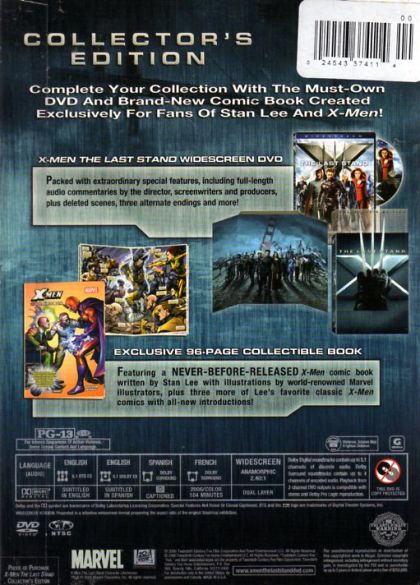 X-Men: The Last Stand (2006) The Stan Lee Collector's Edition - DVD
