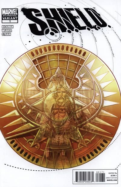 S.H.I.E.L.D., Vol. 1 (Marvel) #1F Dustin Weaver 4th Printing Variant Cover