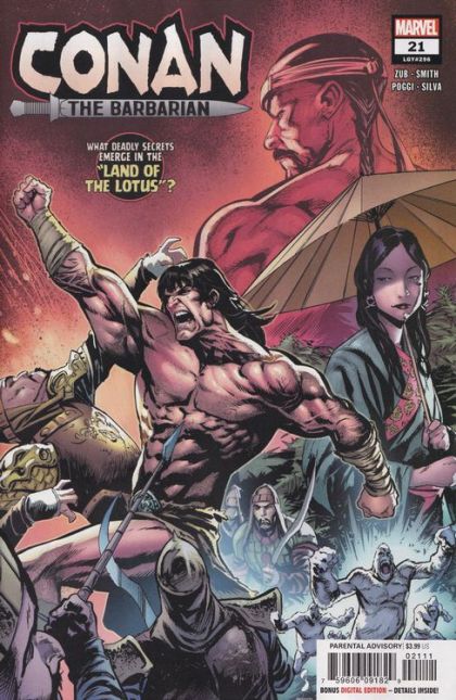 Conan the Barbarian, Vol. 3 #21A Geoff Shaw Cover