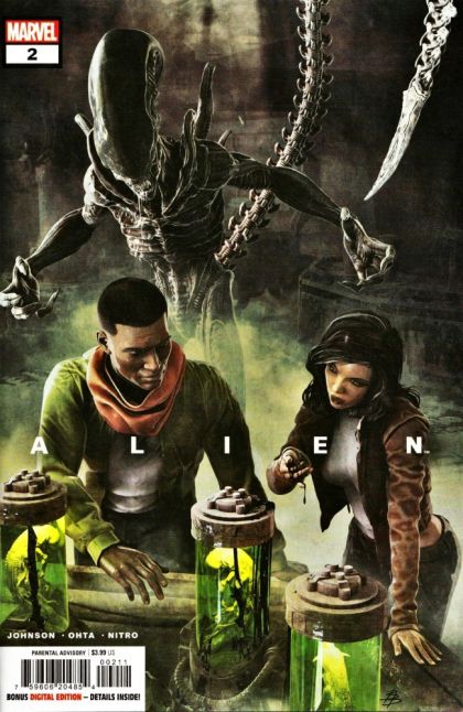 Alien, Vol. 2 (Marvel Comics) #2A Björn Barends Cover