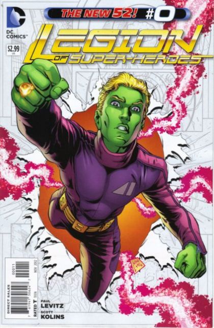 Legion of Super-Heroes, Vol. 7 #0 Steve Lightle Regular