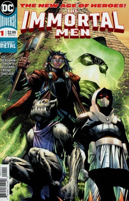 Immortal Men #1 Regular Jim Lee & Scott Williams Vertical Foldout Cover