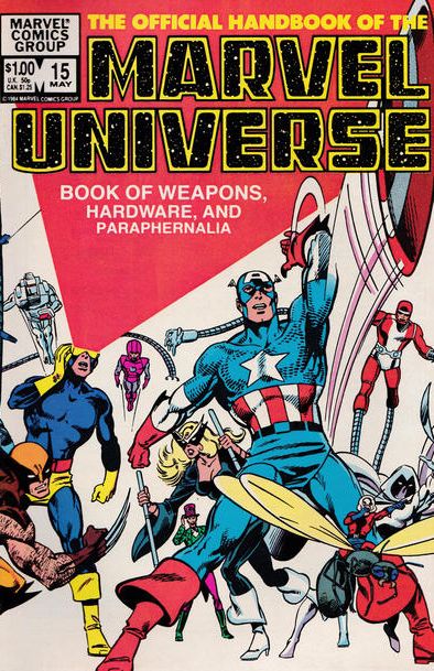 Official Handbook of the Marvel Universe, Vol. 1 #15A Direct Edition