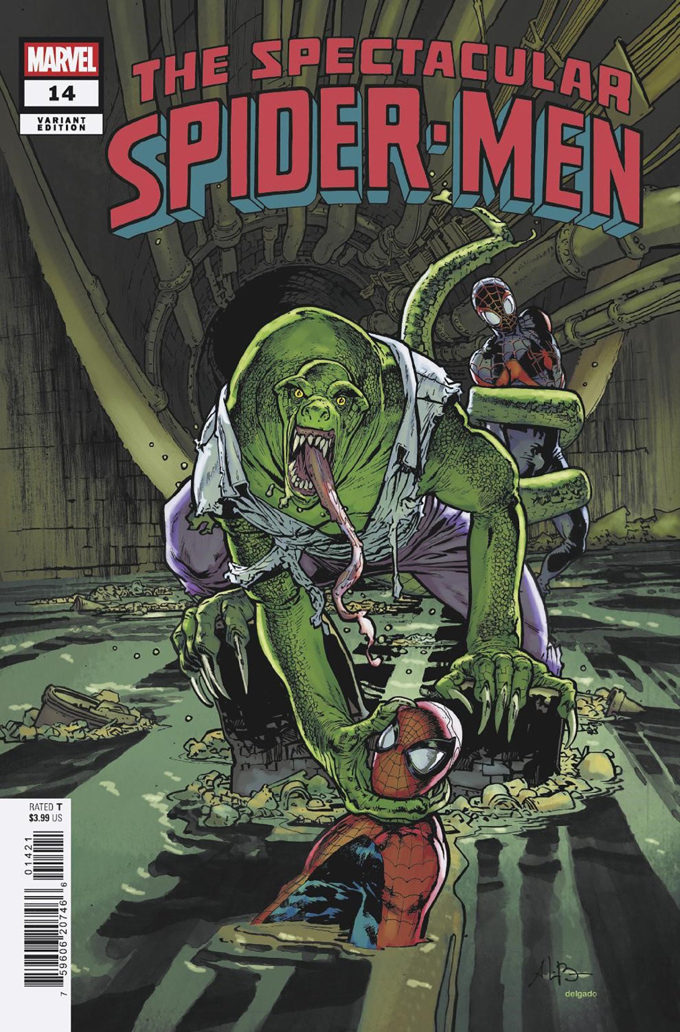 The Spectacular Spider Men #14 Andrei Bressan Variant