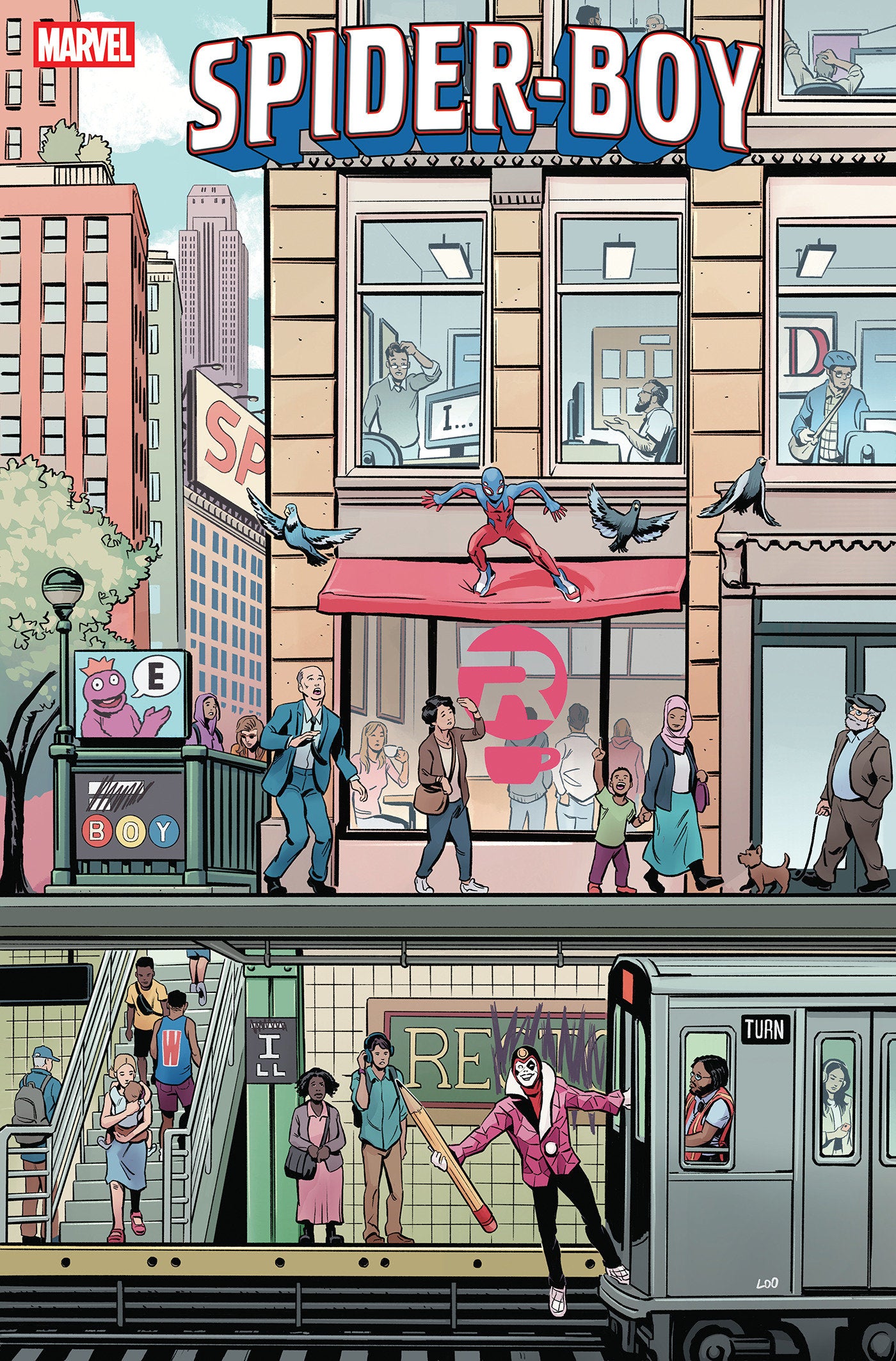 Spider Boy #20 Jason Loo Puzzle Variant