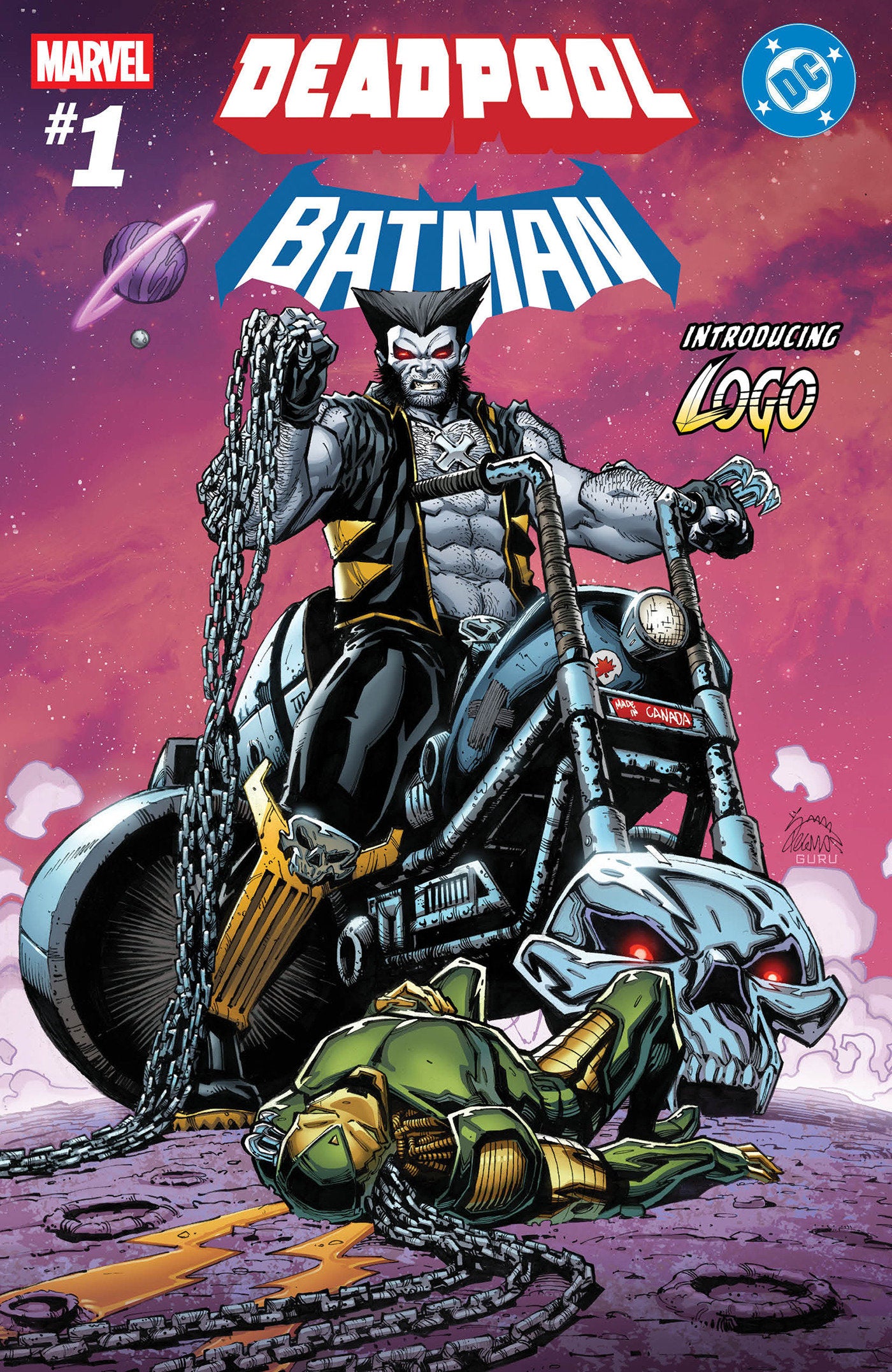 Marvel/DC: Deadpool/Batman #1 Ryan Stegman 2nd Printing Variant