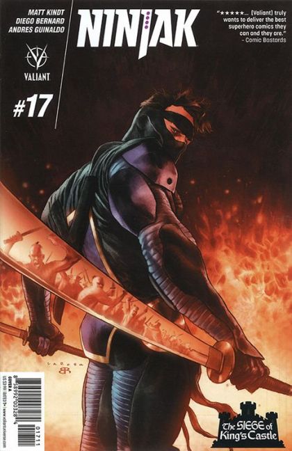 Ninjak, Vol. 3 #17A Lewis LaRosa Cover