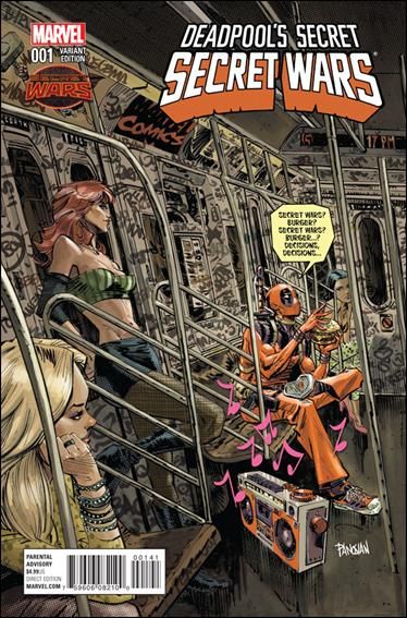 Deadpool's Secret Secret Wars #1D Dan Panosian Variant Cover