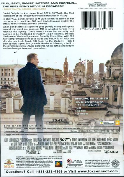Skyfall (2012) - DVD