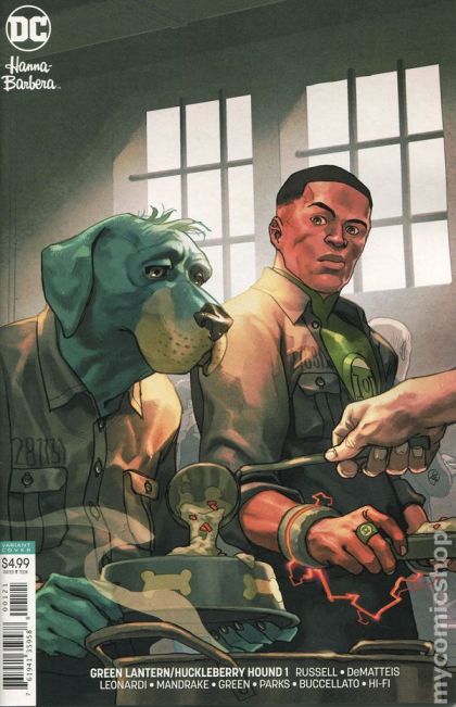 Green Lantern / Huckleberry Hound Special #1B Variant Yasmine Putri Cover