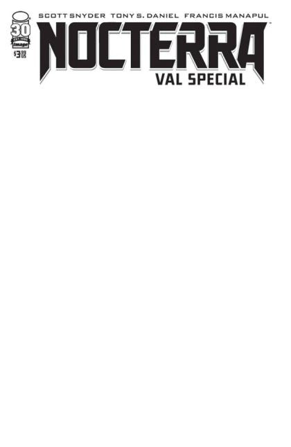 Nocterra: Val Special #1E Blank Variant