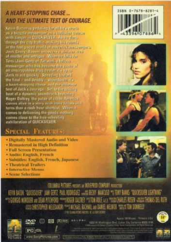 Quicksilver (1986) - DVD