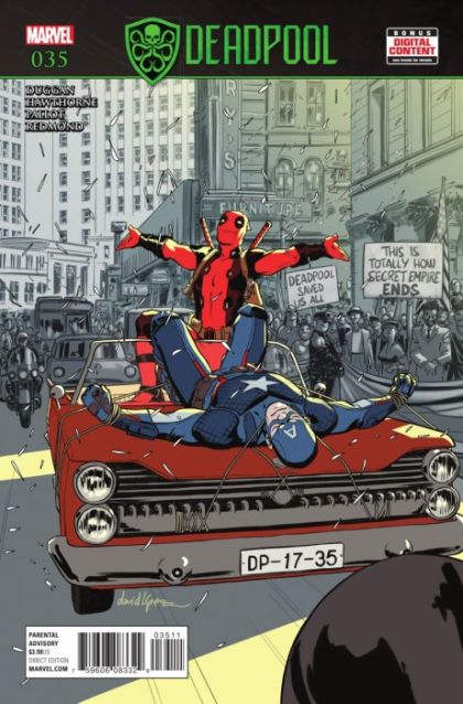 Deadpool, Vol. 5 #35A Regular David Lopez Cover