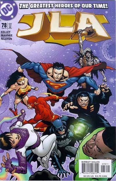 JLA #78A Direct Edition