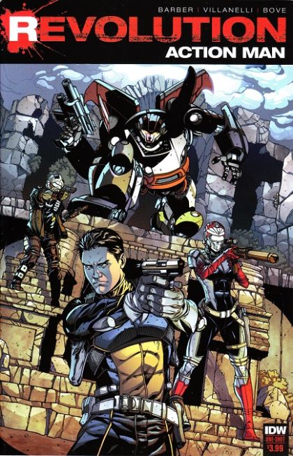 Action Man Revolution #1A Drew Johnson Regular Cover