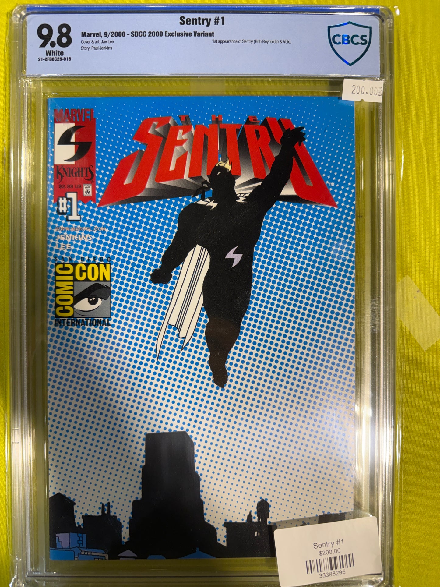 The Sentry #1 CBCS 9.8