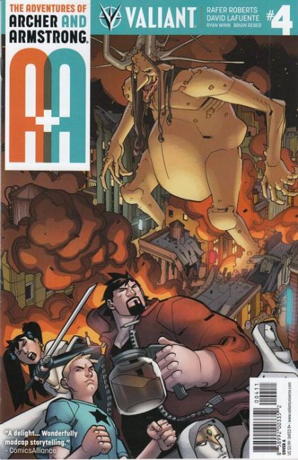 A&A: The Adventures of Archer & Armstrong #4A Cvr A Lafuente