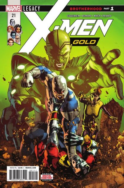 X-Men: Gold, Vol. 2 #21A Mike Deodato Jr. Regular