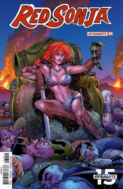 Red Sonja, Vol. 5 (Dynamite Entertainment) #3A Regular Amanda Conner Cover
