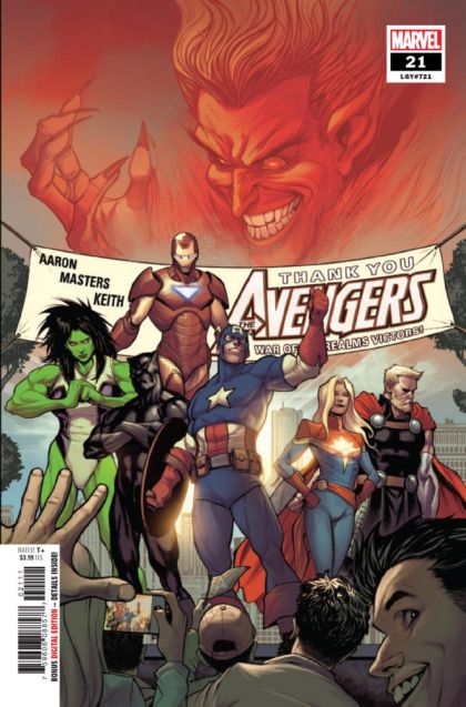 The Avengers, Vol. 8 #21A Stefano Caselli Regular