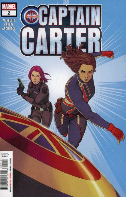 Captain Carter #2A Regular Jamie McKelvie Cover