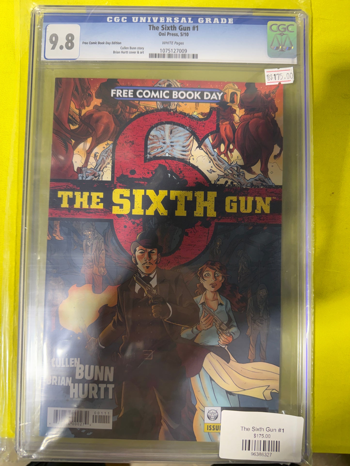The Sixth Gun #1 FCBD CGC 9.8