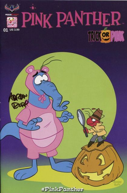 Pink Panther: Trick Or Pink #1F Ltd Signed Ropp Cover