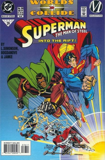 Superman: The Man of Steel #36A Direct Edition
