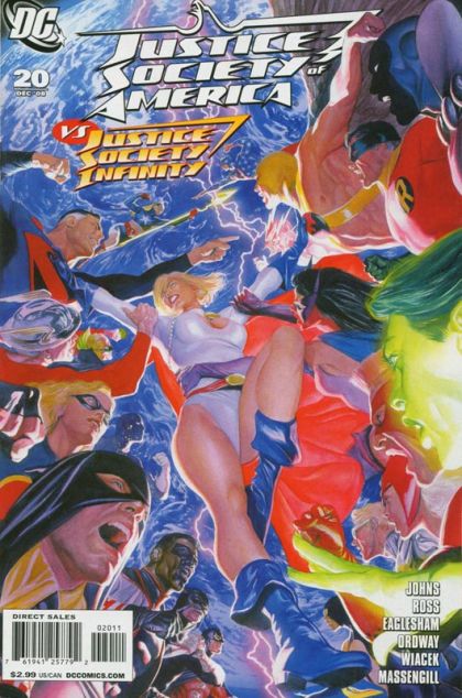 Justice Society of America, Vol. 3 #20A Alex Ross Regular Cover