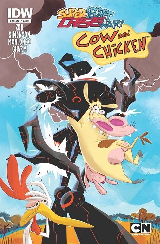 Super Secret Crisis War! Cow and Chicken #1A
