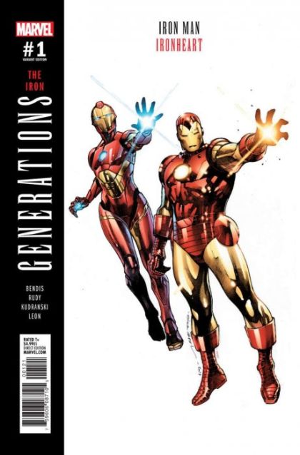 Generations: Iron Man & Ironheart #1B Olivier Coipel Variant