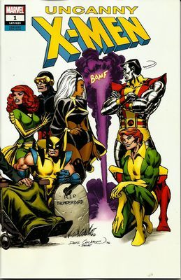 Uncanny X-Men, Vol. 5 #1F Variant Dave Cockrum Hidden Gem Wraparound Cover