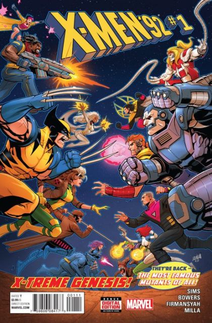 X-Men '92, Vol. 2 #1A Regular David Nakayama Cover
