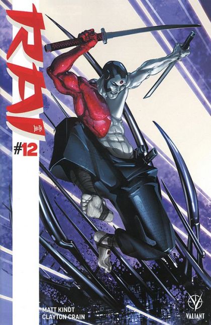 Rai, Vol. 2 #12A Clayton Crain Interlocking Cover