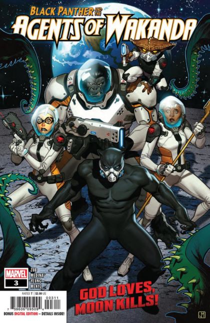 Black Panther and the Agents of Wakanda #3A Jorge Molina Regular Cover