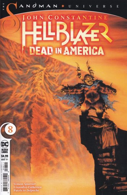 John Constantine: Hellblazer - Dead In America #8A Aaron Campbell Regular