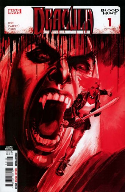 Dracula: Blood Hunt #1D 2nd Printing Rod Reis