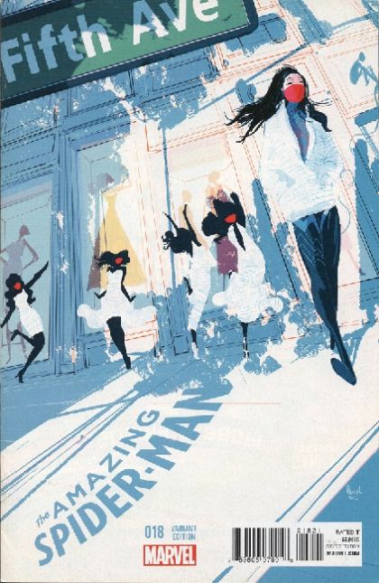 The Amazing Spider-Man, Vol. 3 #18B Pascal Campion NYC Variant Cover