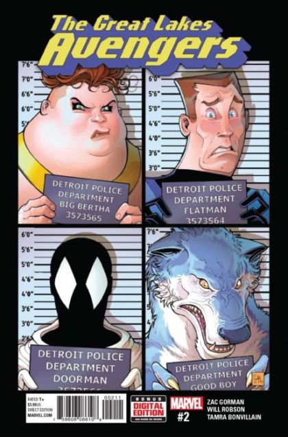 The Great Lakes Avengers #2A Regular Will Robson Cover