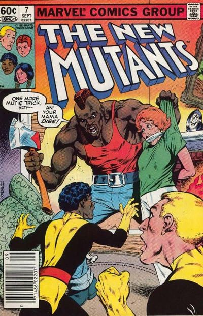 New Mutants, Vol. 1 #7B Newsstand Edition