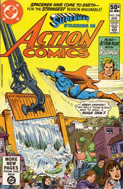 Action Comics, Vol. 1 #518A Direct Edition