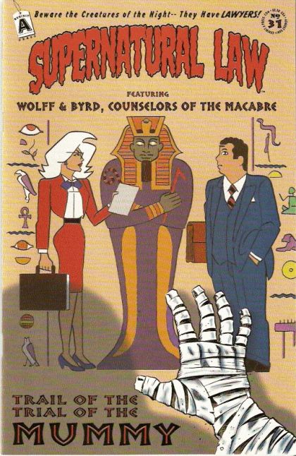 Supernatural Law #31 1st Printing