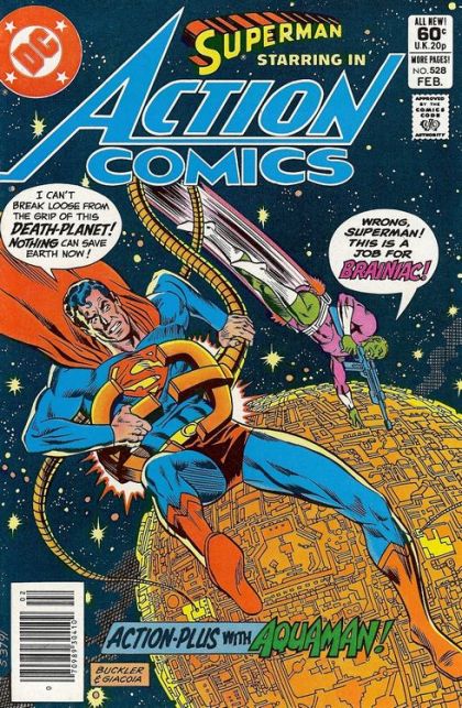 Action Comics, Vol. 1 #528B Newsstand Edition