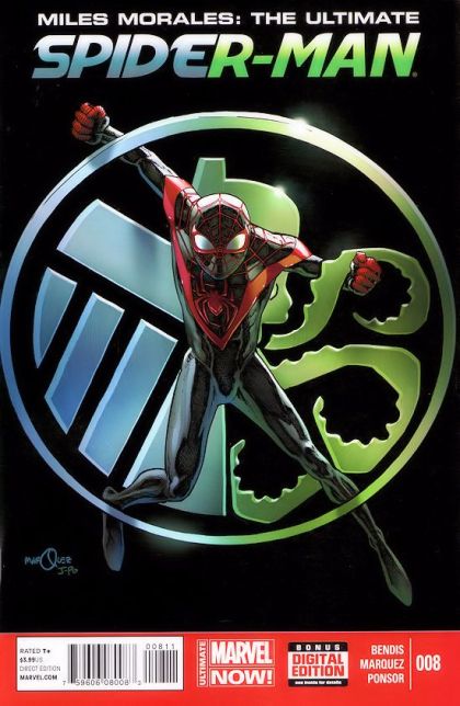Miles Morales: The Ultimate Spider-Man #8 David Marquez Regular