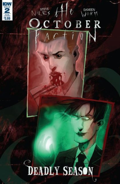 October Faction: Deadly Season #2B Variant Damien Worm Subscription Cover