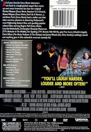 Scary Movie 2 (2001) - DVD